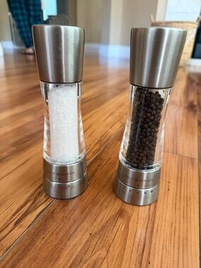Cole & Mason Stainless Steel Salt and Pepper Mills